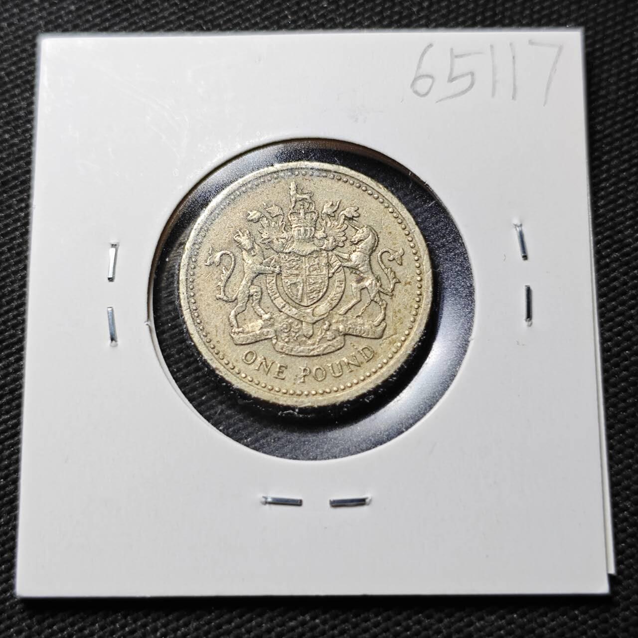 KK钱币收藏小铺  第365场  2月预留时间 周末发货  英国1镑