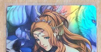 龙虎卡牌第六二场 百里霸场 （无佣金，周六结拍，欢迎送拍） - 彩闪 三国群雄卡牌 小田田 大雷白虎