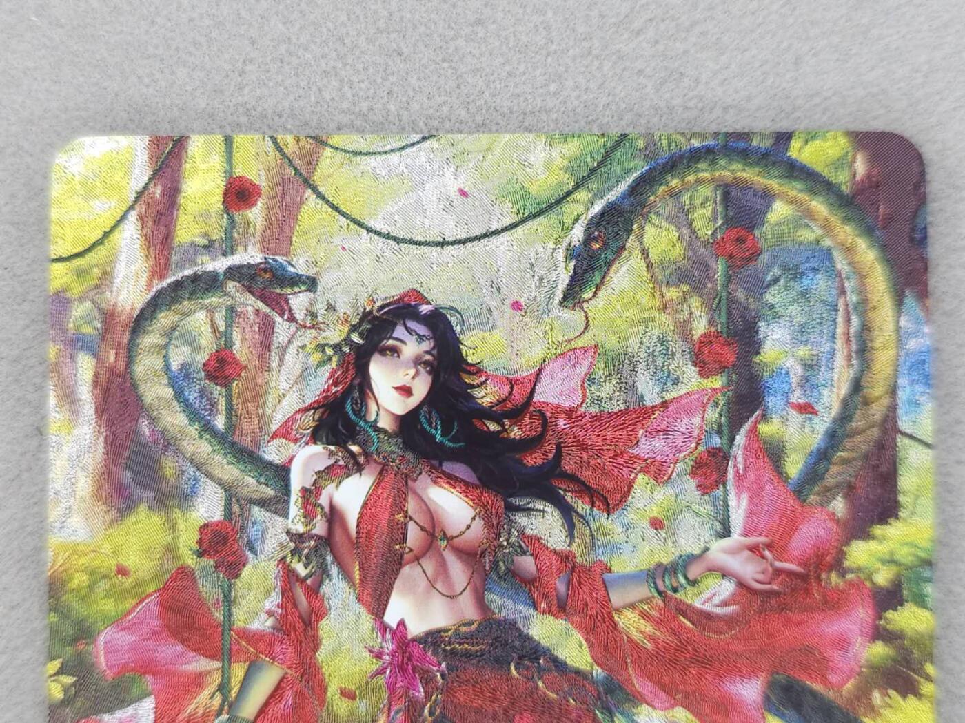 龙虎卡牌第六二场 百里霸场 （无佣金，周六结拍，欢迎送拍） 粗闪卡 百里 巳蛇姬