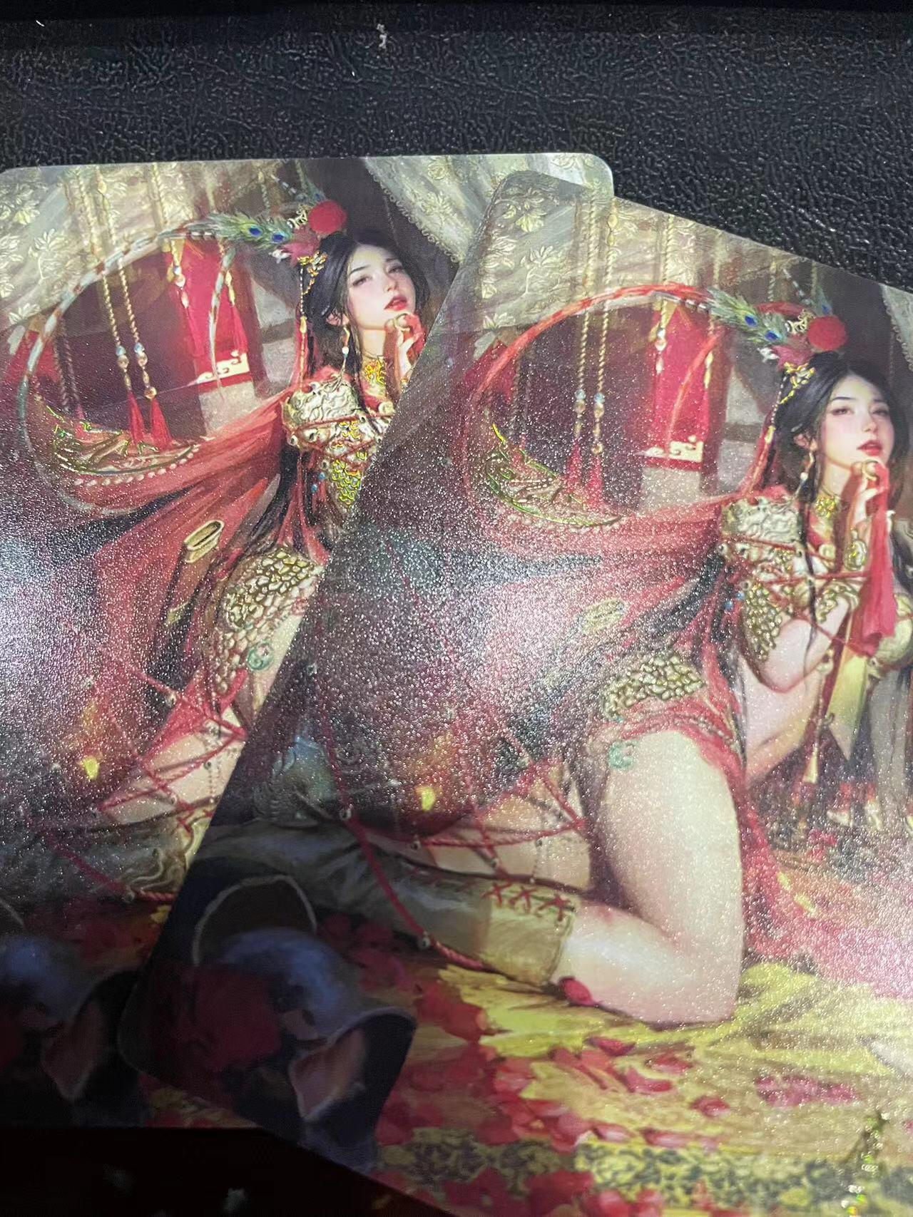 寸草不生拍卖会 第十三期 （ 持续收拍中） 燎原卡牌 ST-Brush 老师 刷子老师作品 幻彩双服饰 -扈三娘