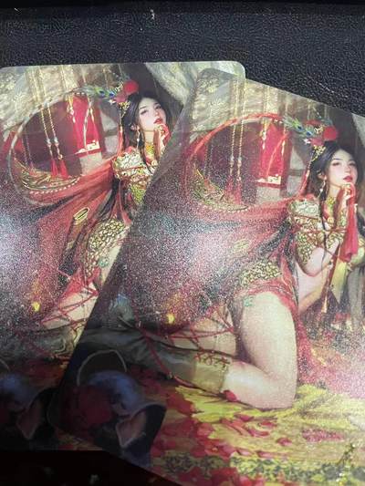 寸草不生拍卖会 第十三期 （ 持续收拍中） - 燎原卡牌 ST-Brush 老师 刷子老师作品 幻彩双服饰 -扈三娘