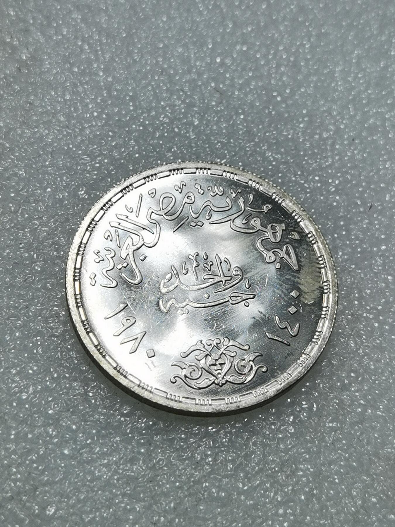 天下钱庄专场欢迎参拍 埃及1磅银币