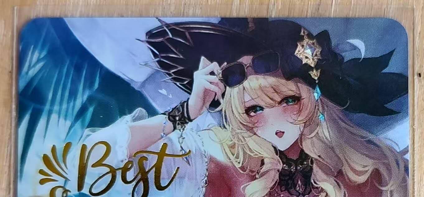 龙虎卡牌第六二场 百里霸场 （无佣金，周六结拍，欢迎送拍） 彩闪 玩卡秀卡牌 动漫女主 艺术版