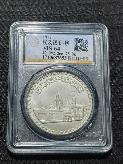 天下钱庄专场欢迎参拍 - 埃及1磅银币