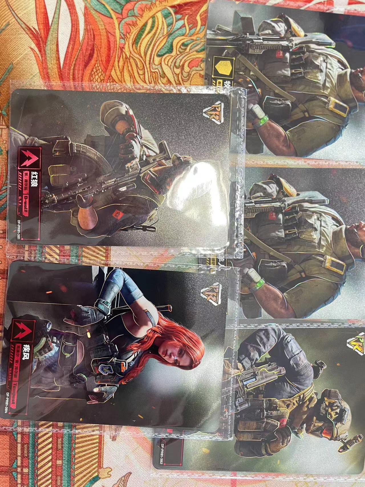 寸草不生拍卖会 第十三期 （ 持续收拍中） 卡游 三角洲 pr 5张