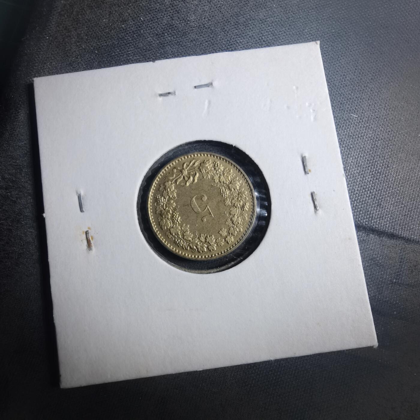 沼泽如烟--第893场 瑞士1984年五分