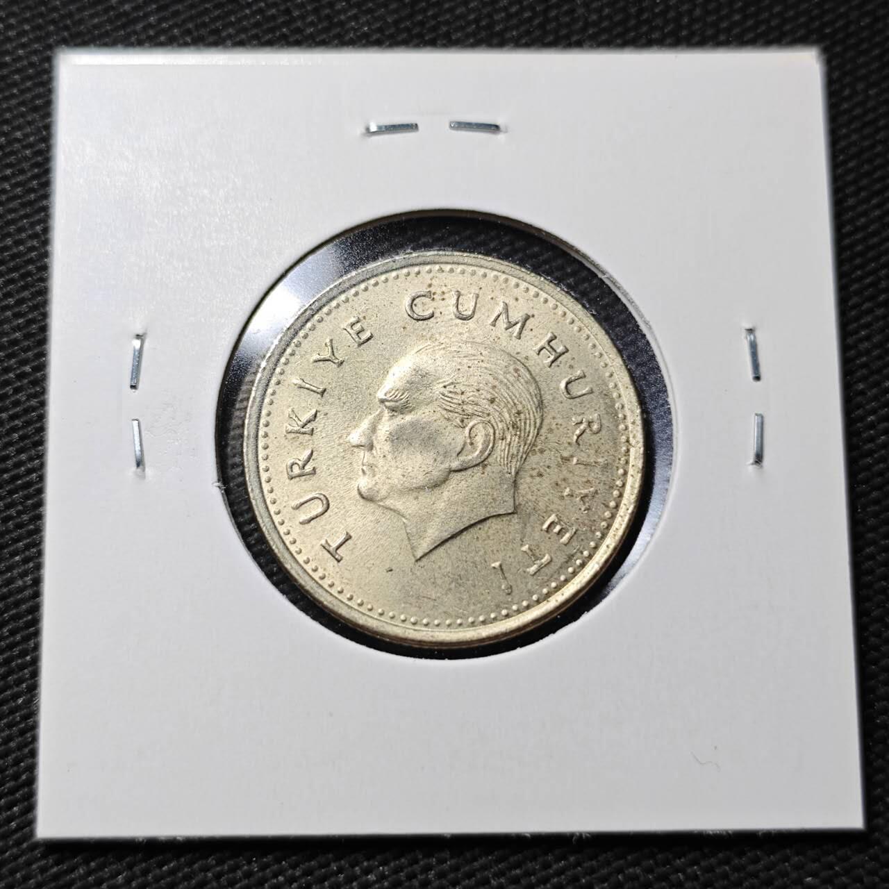 KK钱币收藏小铺  第365场  2月预留时间 周末发货  1991土耳其1000里拉 好品