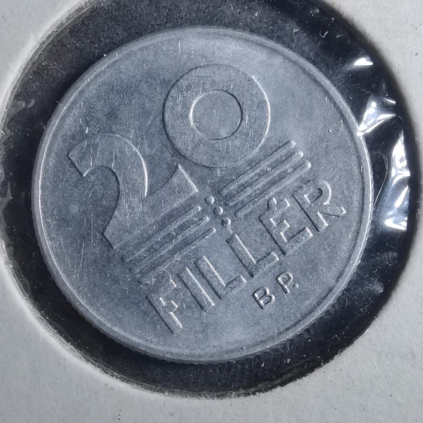 沼泽如烟--第893场 匈牙利1975年20菲勒