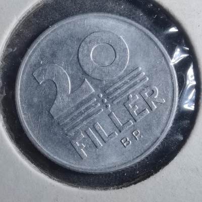 沼泽如烟--第893场 - 匈牙利1975年20菲勒