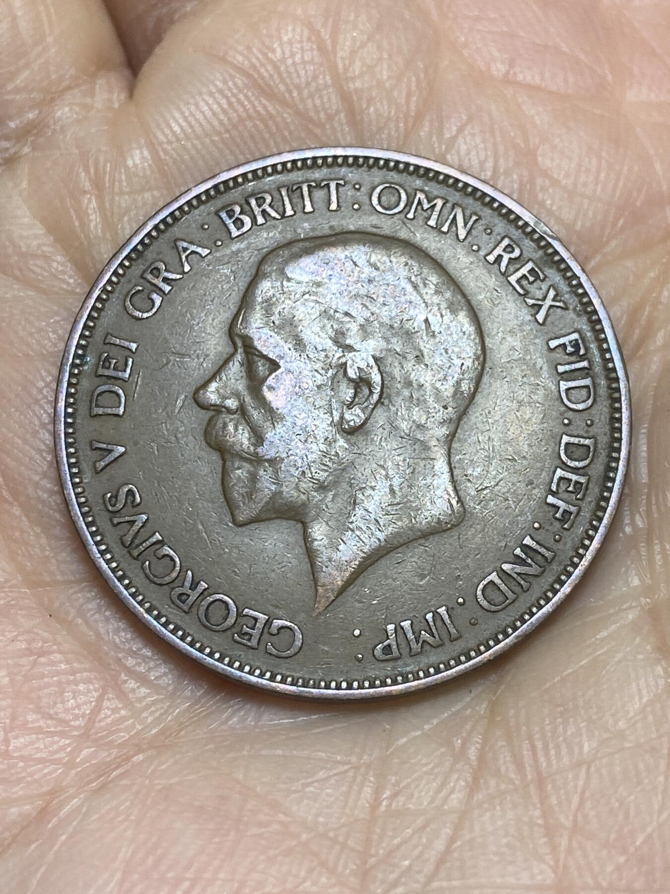 2025年第一百二十五场(总第一百五十一场）外国好品散币(免佣金) 英国🇬🇧1936年1便士(乔治五世逝世年，第一版关门年)