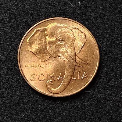 【全场包邮】纯粹捡漏拍474场（免费代拍第11场） - 意托索马里1950年大象1分