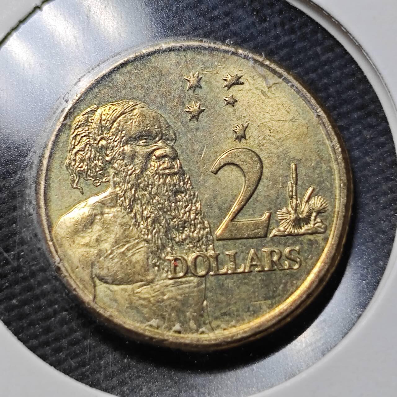 KK钱币收藏小铺  第365场  2月预留时间 周末发货  澳大利亚2元