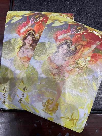 寸草不生拍卖会 第十三期 （ 持续收拍中） - 燎原卡牌 ST-Brush 老师 刷子老师作品 幻彩双服饰 -赵飞燕