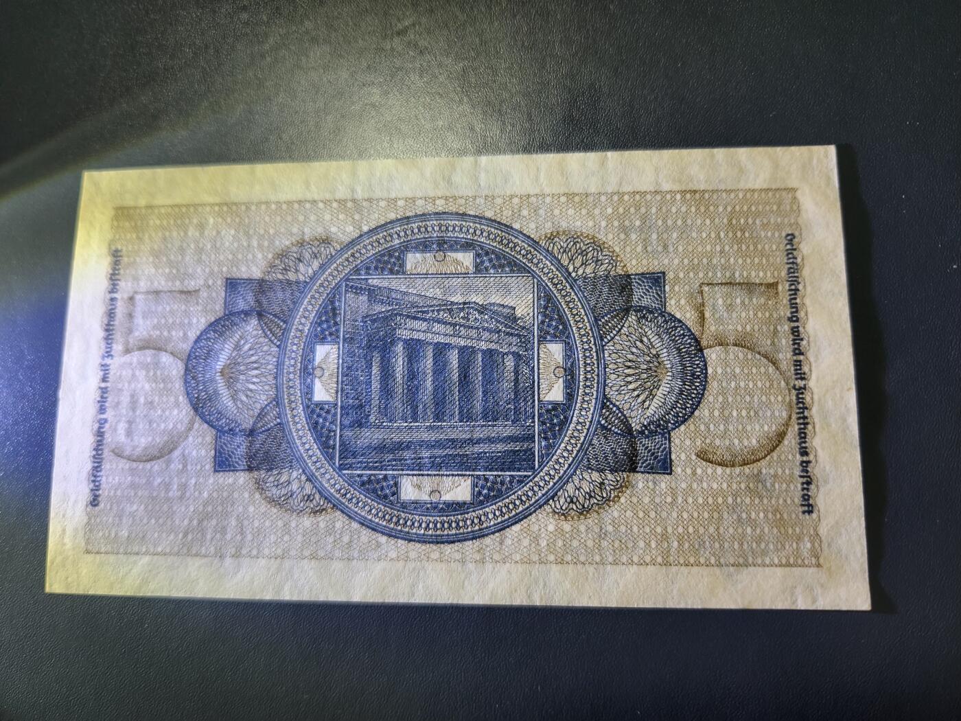 11月9号晚上8点 外国纸币自动截拍第54场 5马克新品