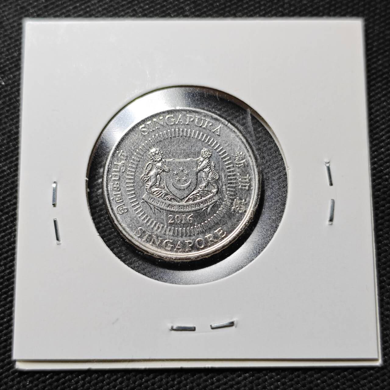 KK钱币收藏小铺  第365场  2月预留时间 周末发货  新加坡50分