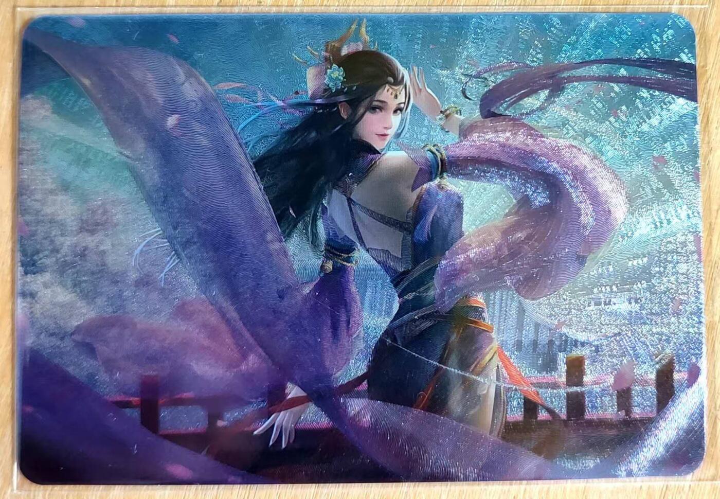 龙虎卡牌第六二场 百里霸场 （无佣金，周六结拍，欢迎送拍） 粗闪 宁缺卡牌 横版 王元姬