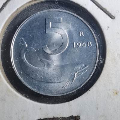 沼泽如烟--第893场 - 意大利1968年5里拉