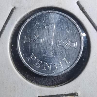 沼泽如烟--第893场 - 芬兰1971年1芬尼