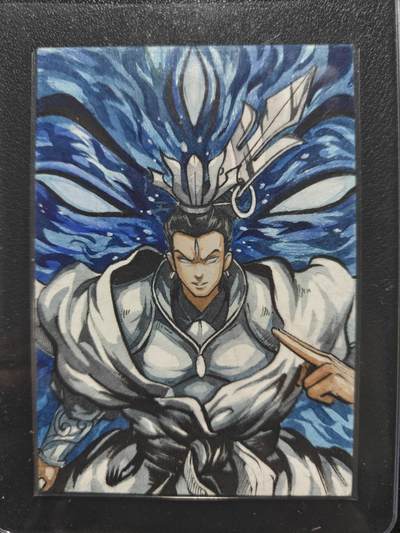 天玑星卡拍第136期《11.10周一截拍》持续收拍收评中 满赠卡需备注 - 【手绘卡】 Rubick 封神 杨戬 手绘卡