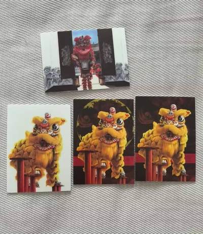 龙虎卡牌第六二场 百里霸场 （无佣金，周六结拍，欢迎送拍） - 镜面卡 香山文创  醒狮一套（未撕膜）