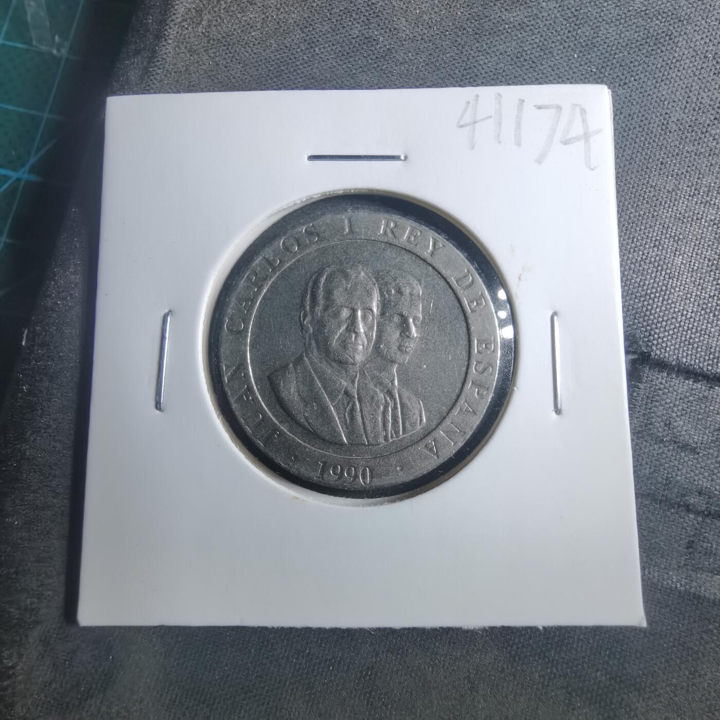 沼泽如烟--第893场 西班牙1990年200比塞塔纪念币