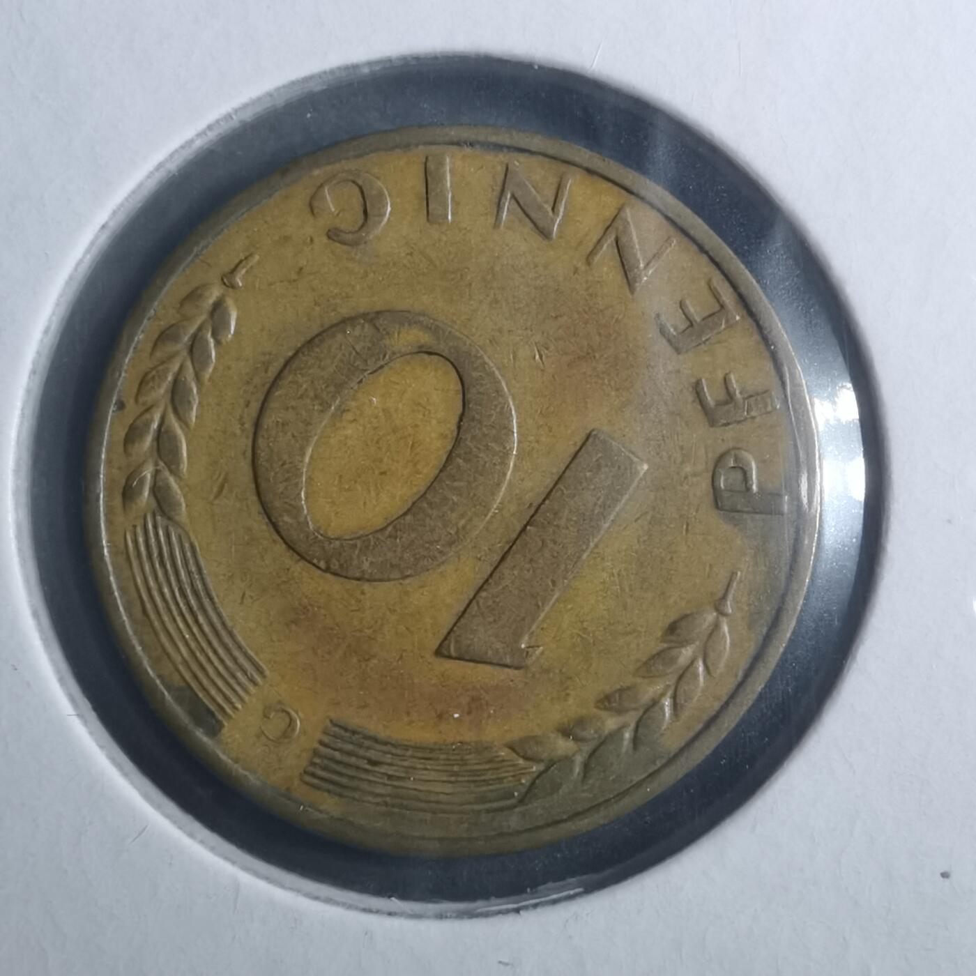 沼泽如烟--第893场 德国1969年10芬尼