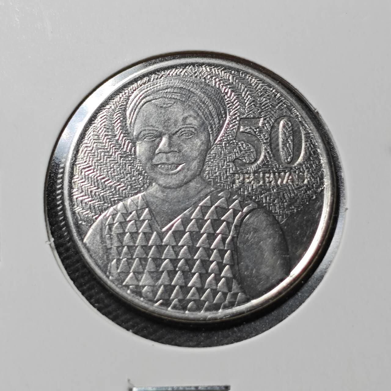 KK钱币收藏小铺  第365场  2月预留时间 周末发货  2020加纳50分