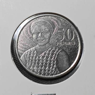 KK钱币收藏小铺  第365场  2月预留时间 周末发货 -  2020加纳50分