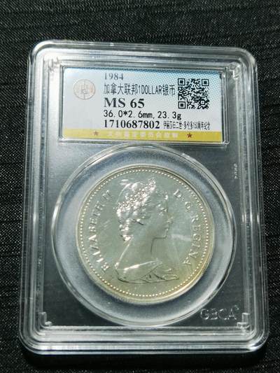 天下钱庄专场欢迎参拍 - 加拿大1加元银币