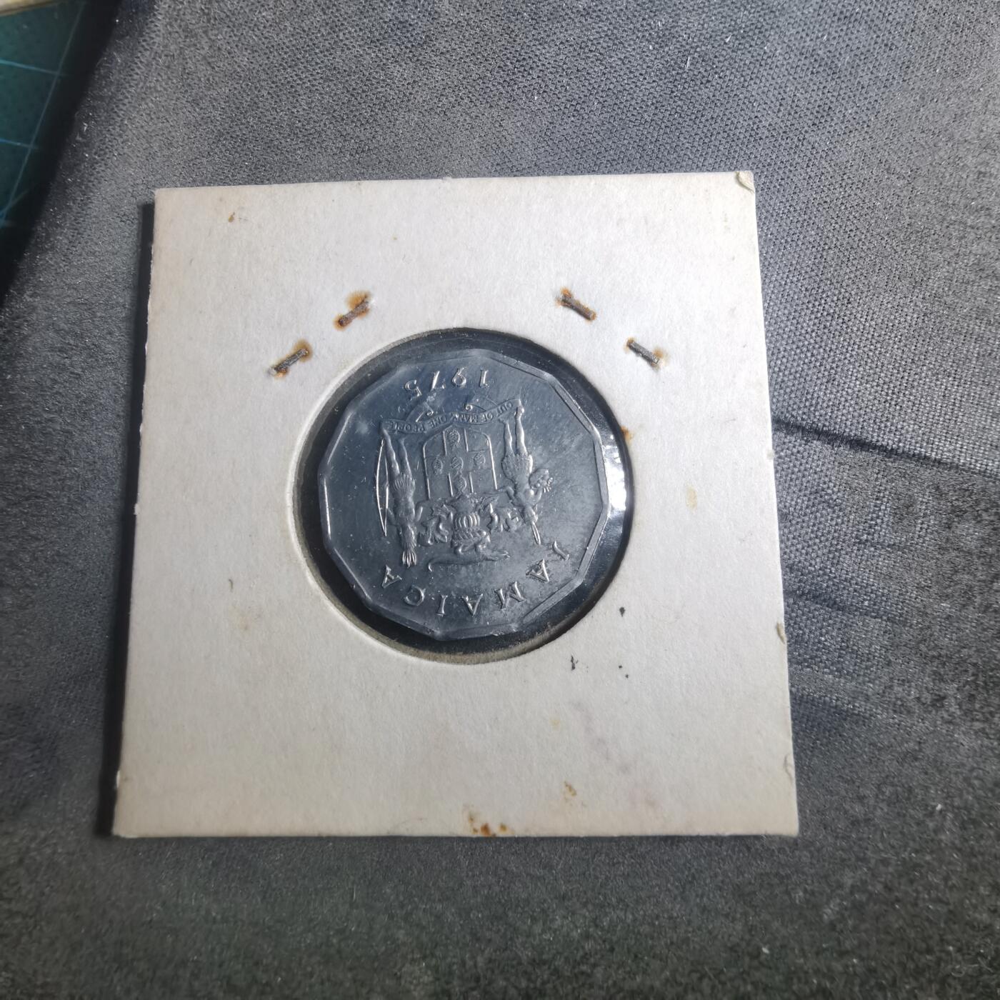 沼泽如烟--第893场 牙买加1975年一分FAO