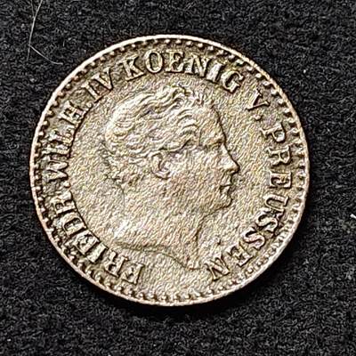 【全场包邮】纯粹捡漏拍474场（免费代拍第11场） - 德国普鲁士1862年威廉一世1格罗申银币