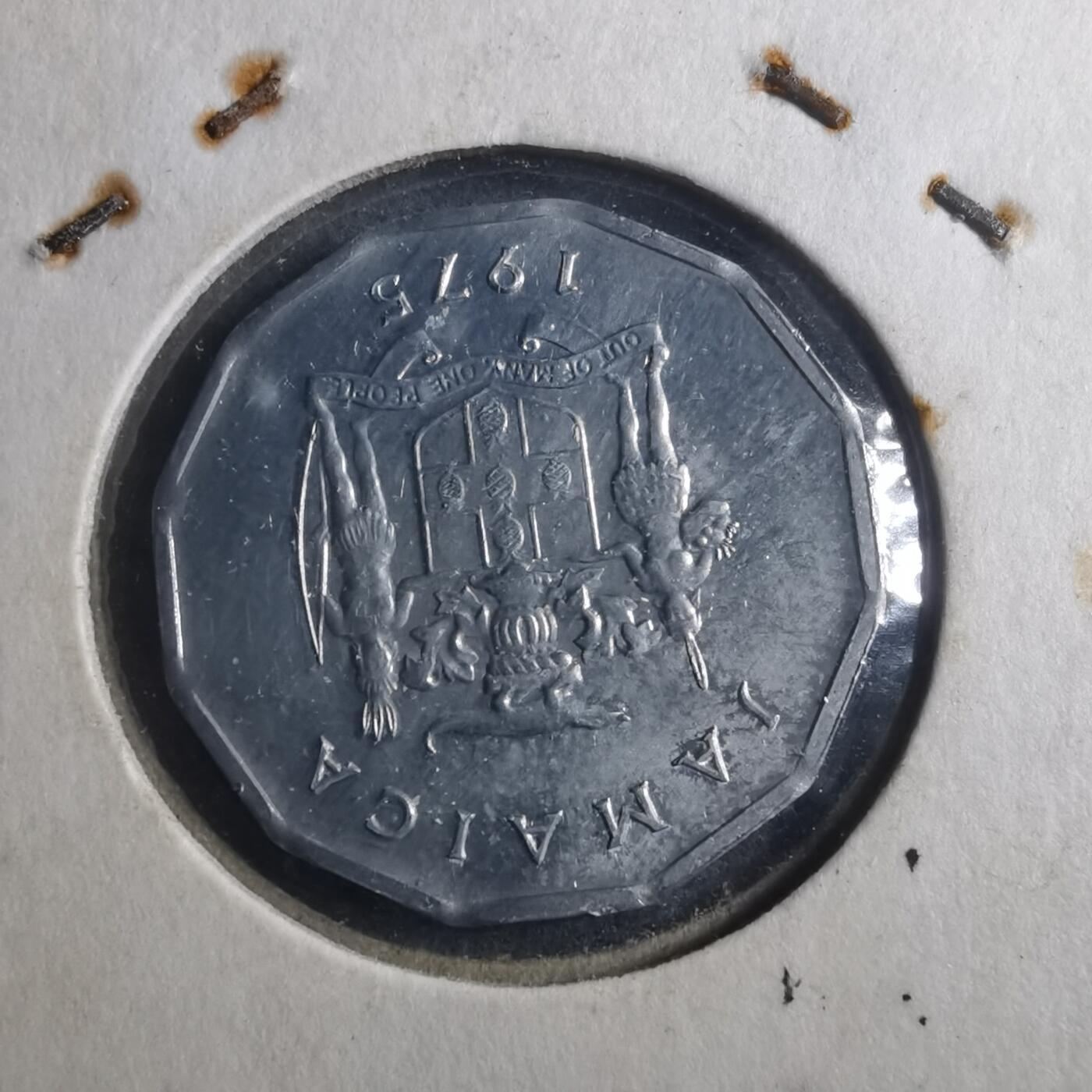 沼泽如烟--第893场 牙买加1975年一分FAO