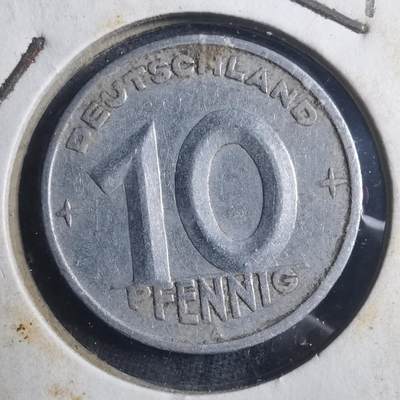 沼泽如烟--第893场 - 东德1950年10芬尼