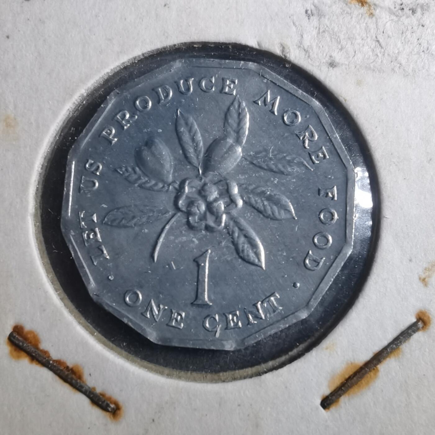 沼泽如烟--第893场 牙买加1975年一分FAO