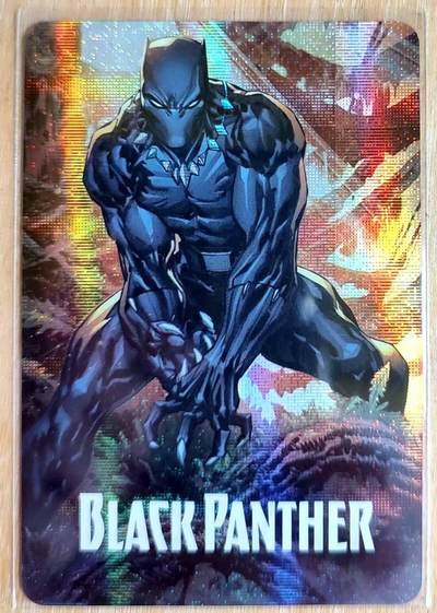 龙虎卡牌第六二场 百里霸场 （无佣金，周六结拍，欢迎送拍） - 纱布闪 美漫卡牌 黑豹