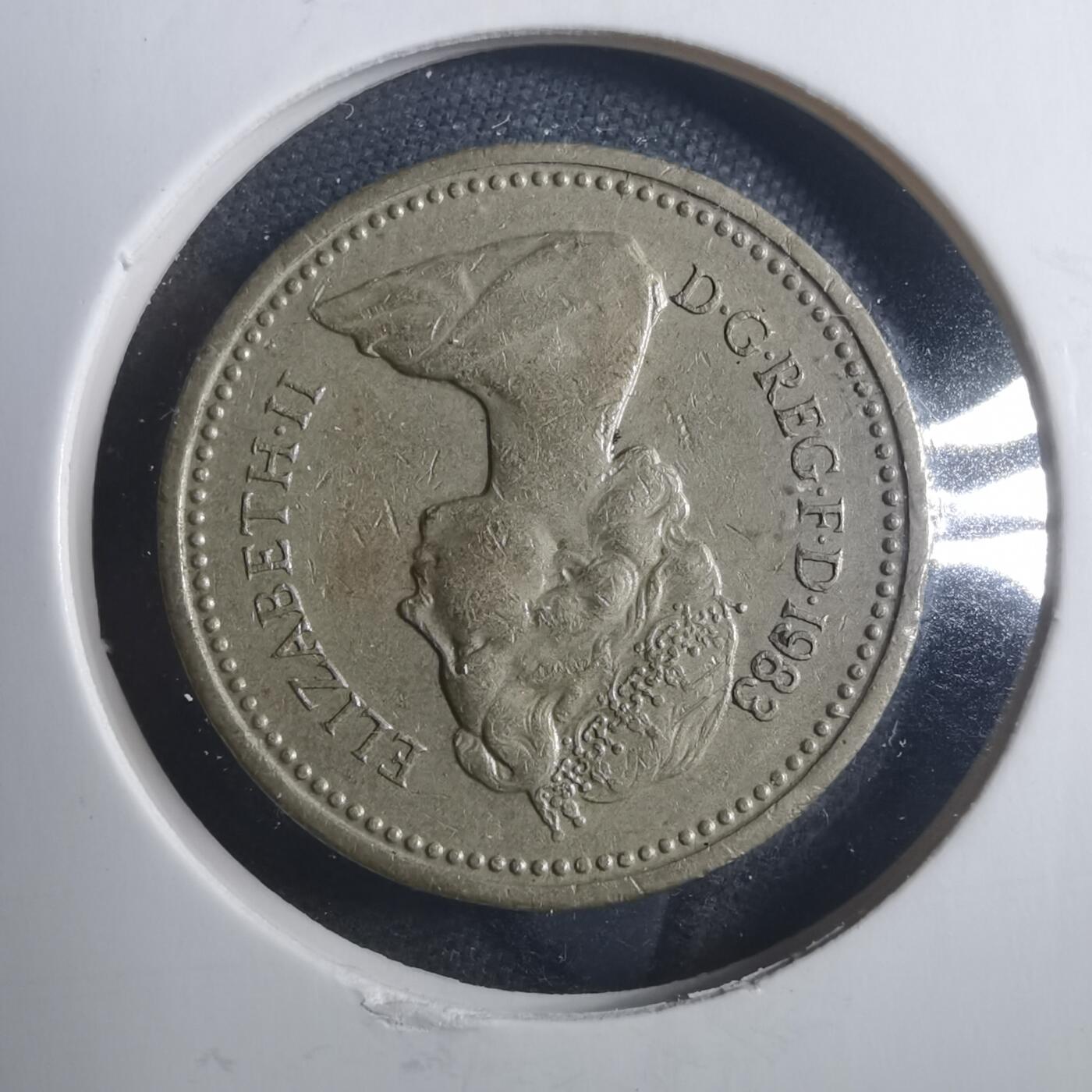 沼泽如烟--第893场 英国1983年一磅