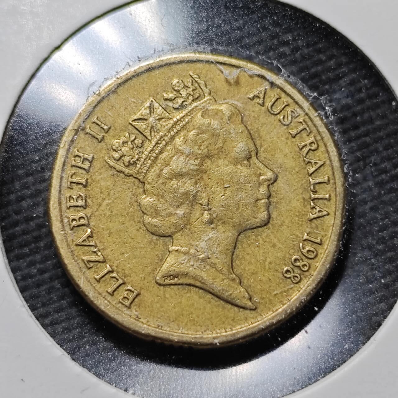 KK钱币收藏小铺  第365场  2月预留时间 周末发货  澳大利亚2元