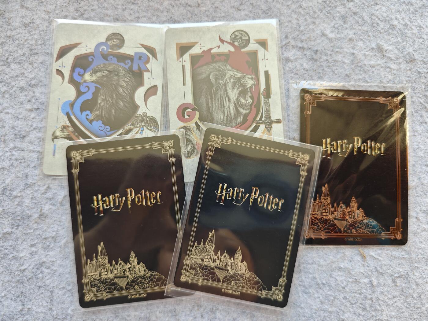 【随心含颖卡拍50期】卡游/集卡社/卡卡沃 抽卡机专场拍卖【无佣金】 卡游 哈利波特pr卡5张