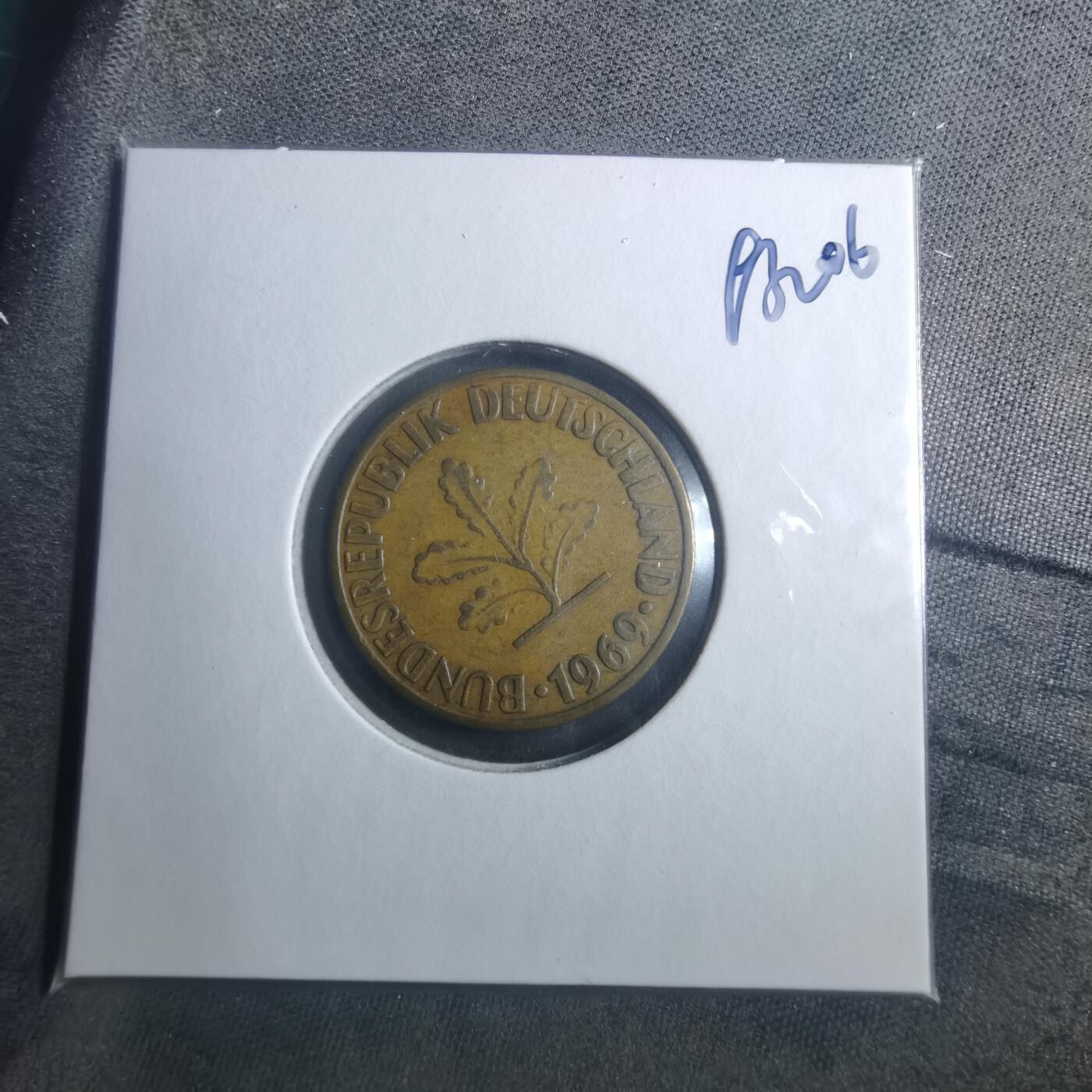 沼泽如烟--第893场 德国1969年10芬尼