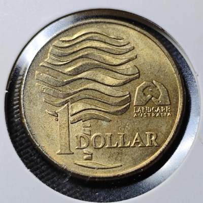 KK钱币收藏小铺  第365场  2月预留时间 周末发货 -  澳大利亚1元纪念币 好品