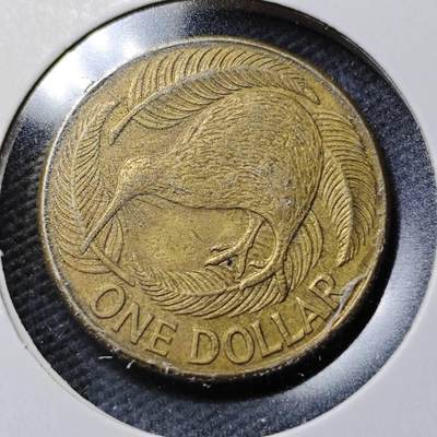 KK钱币收藏小铺  第365场  2月预留时间 周末发货 -  新西兰1元