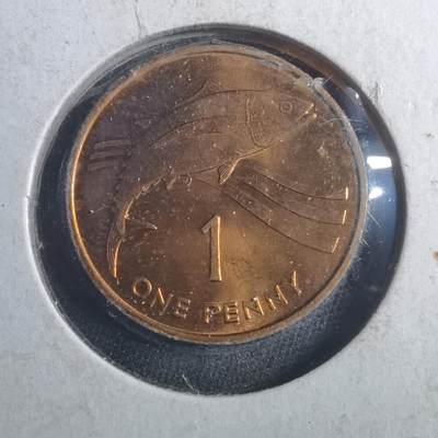 沼泽如烟--第893场 - 圣赫勒拿1984年1便士