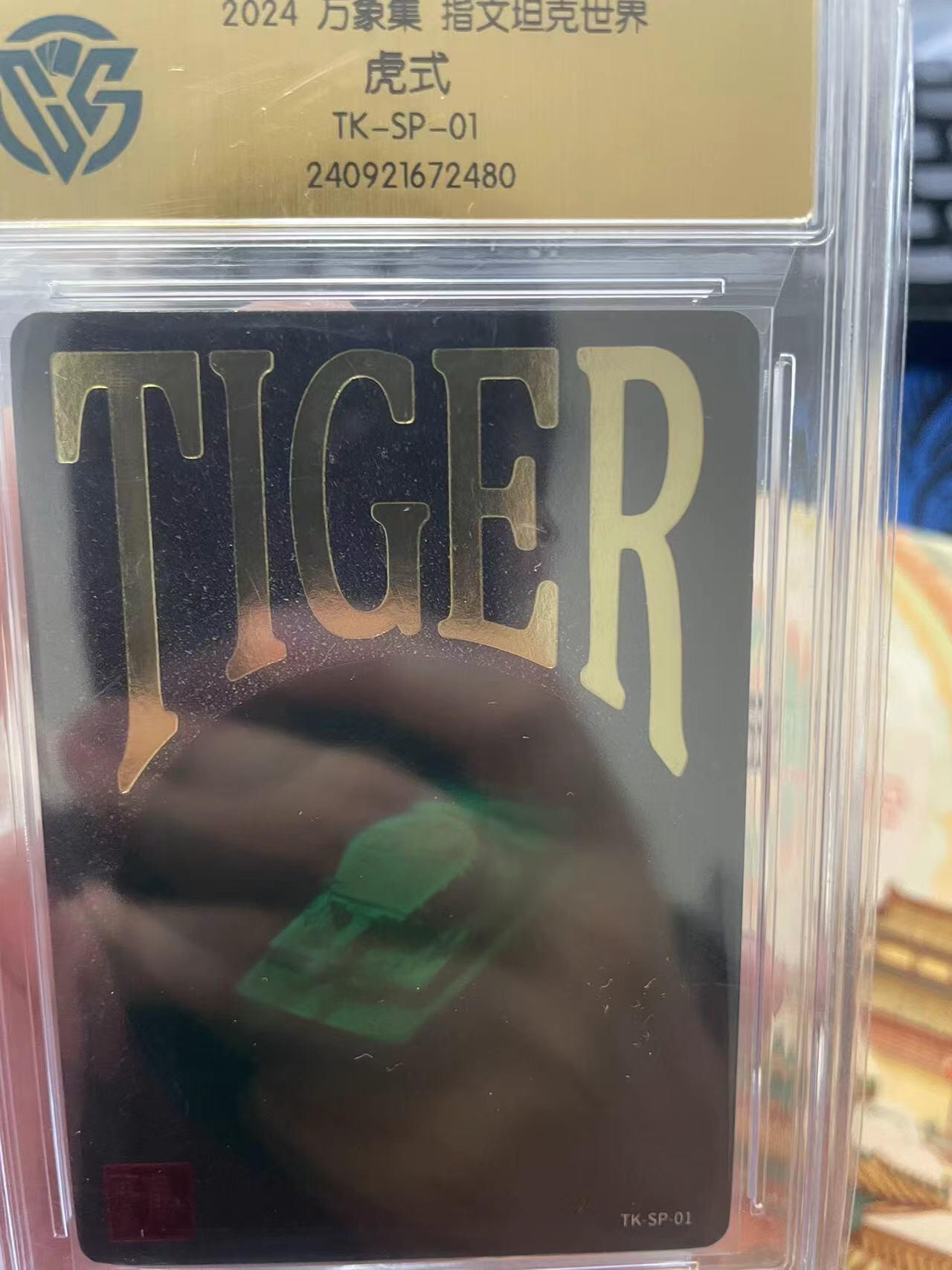 寸草不生拍卖会 第十三期 （ 持续收拍中） 2024 万象集 指文坦克世界
虎式
TK-SP-01 非常nb