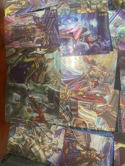 寸草不生拍卖会 第十三期 （ 持续收拍中） 卡万帕克 雄图三国  32张