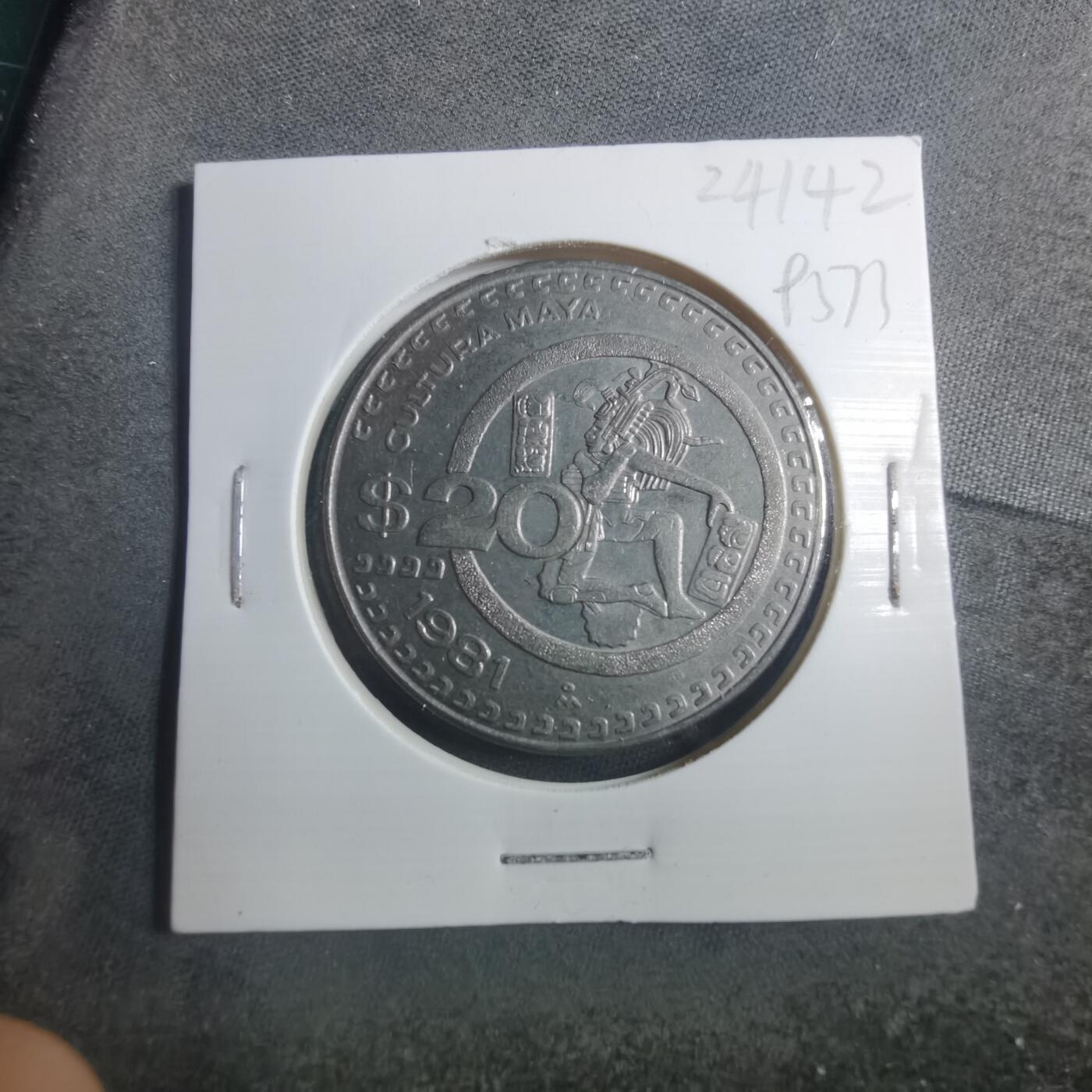 沼泽如烟--第893场 墨西哥1981年20比索