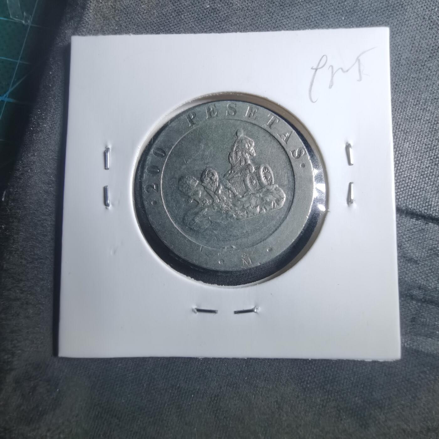 沼泽如烟--第893场 西班牙1990年200比塞塔纪念币