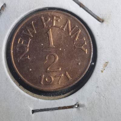 沼泽如烟--第893场 - 根西1971年半便士