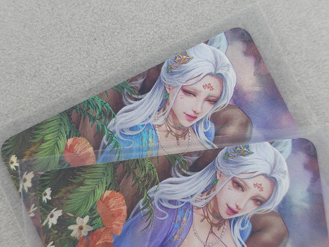 龙虎卡牌第六二场 百里霸场 （无佣金，周六结拍，欢迎送拍） 彩闪2张 嘎嘎鸭 最新期-妙音坊对卡