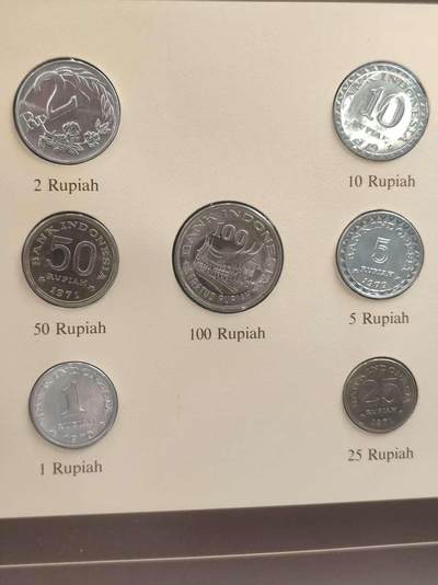 G&W世界散币，银币处理专场（第35场） - 富兰克林-印度尼西亚7枚套