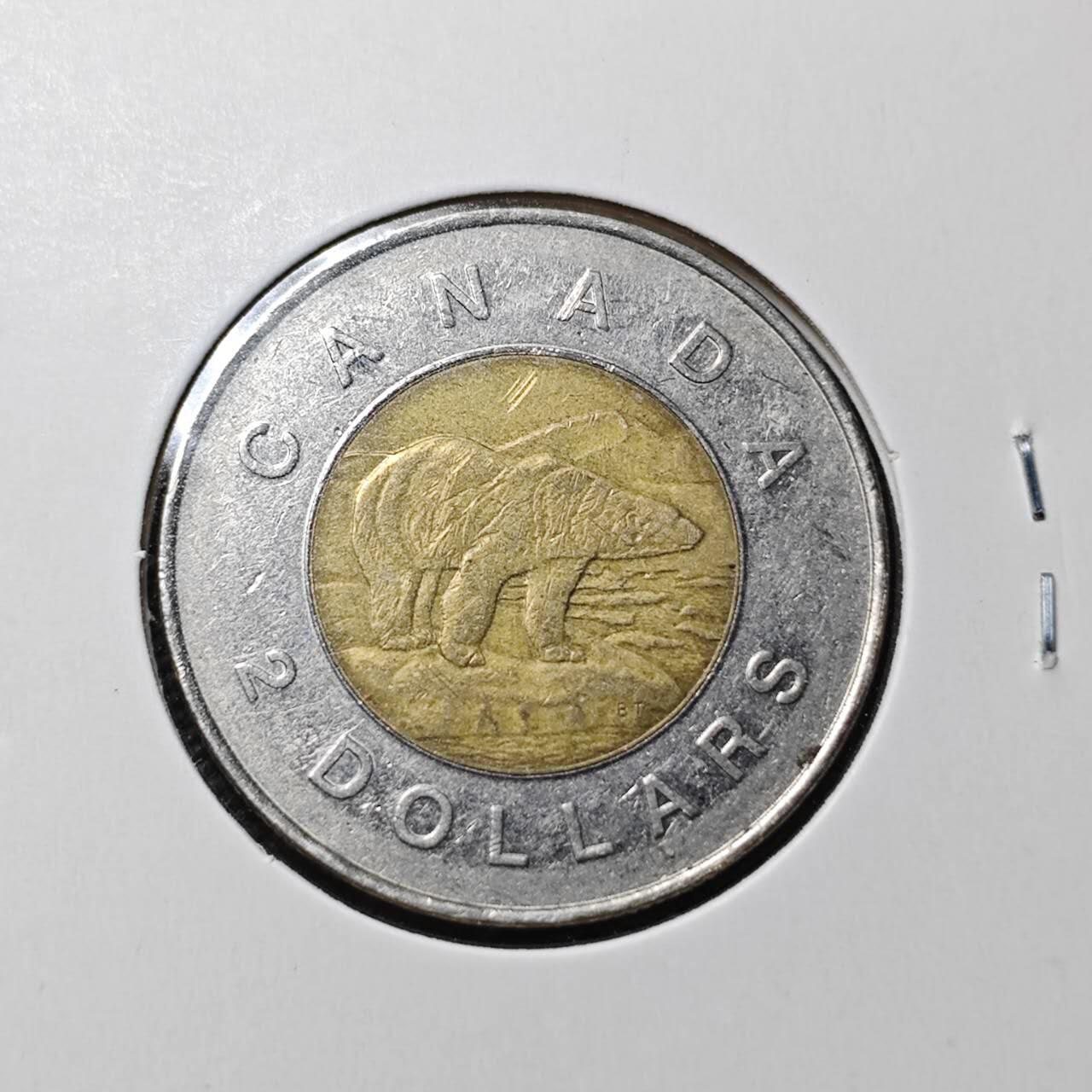 KK钱币收藏小铺  第365场  2月预留时间 周末发货  加拿大2元